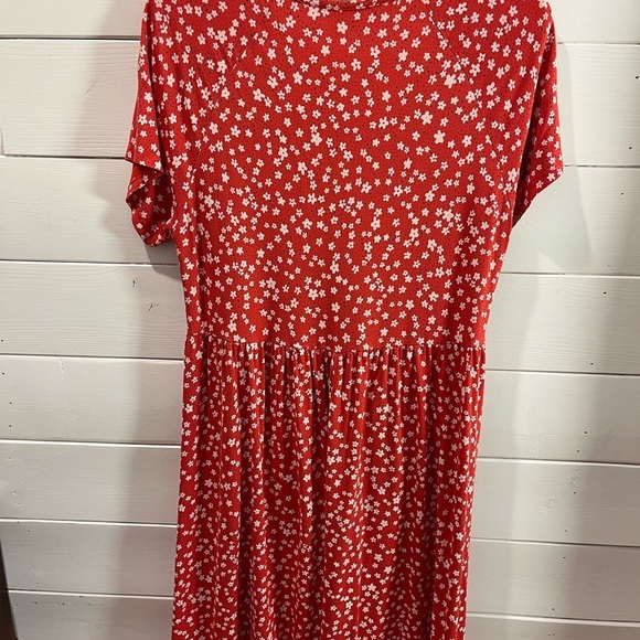 IN EVERY STORY – Red Floral Dress – Size X - Picture 7 of 10